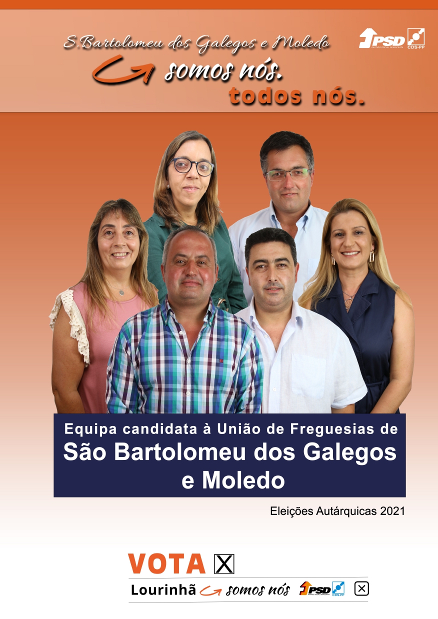 São Bartolomeu dos Galegos e Moledo Programa Eleitoral Orlando Carvalho
